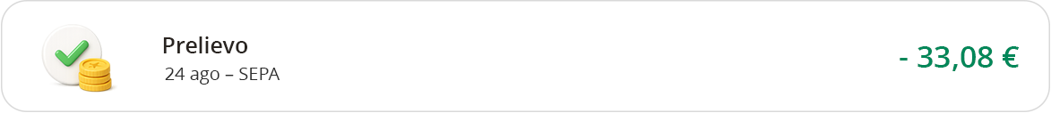 Payout listing