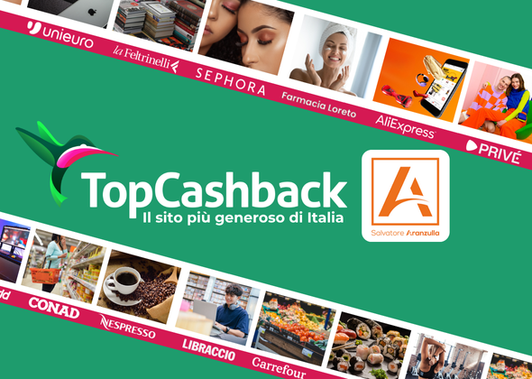 Benvenuto su TopCashback! 